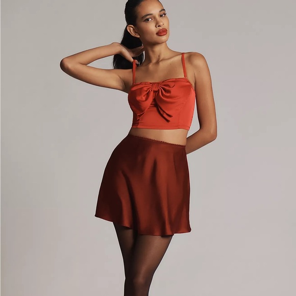 Anthropologie BY ANTHROPOLOGIE STRAPLESS BOW TOP Style 4140263430157 Medium - Picture 3 of 4